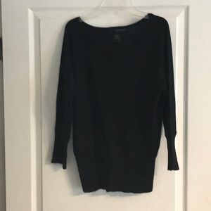 Calvin Klein black 3/4 sleeve sweater medium